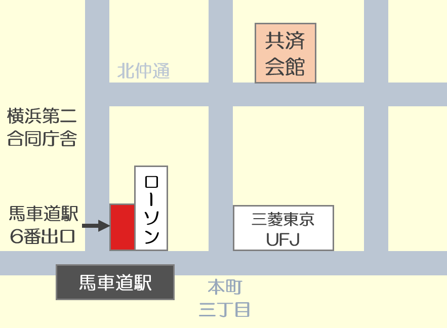 社会福祉法人神奈川県社会福祉事業団 アクセスマップ